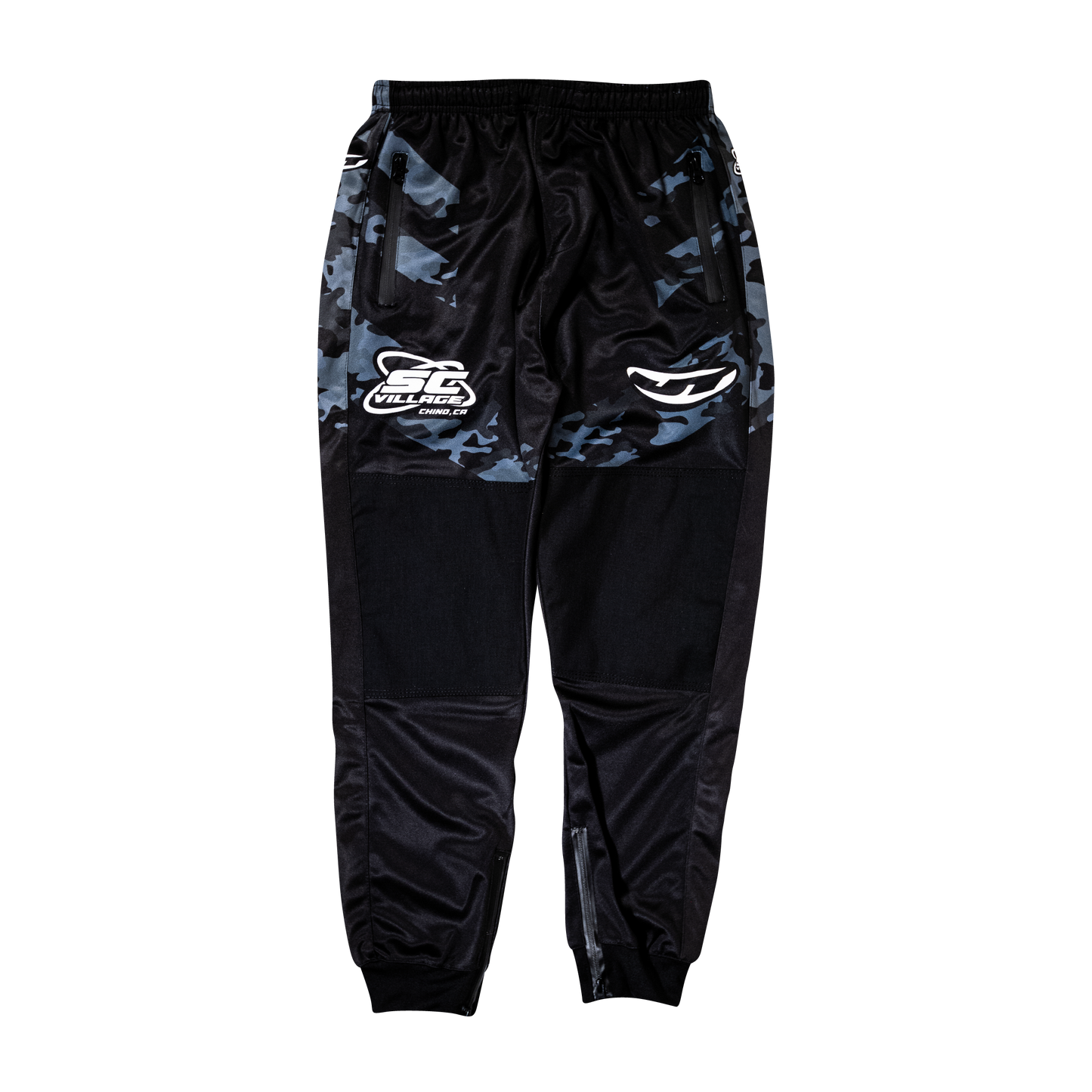 JT x SC VILLAGE Grey Camo Fade Joggers
