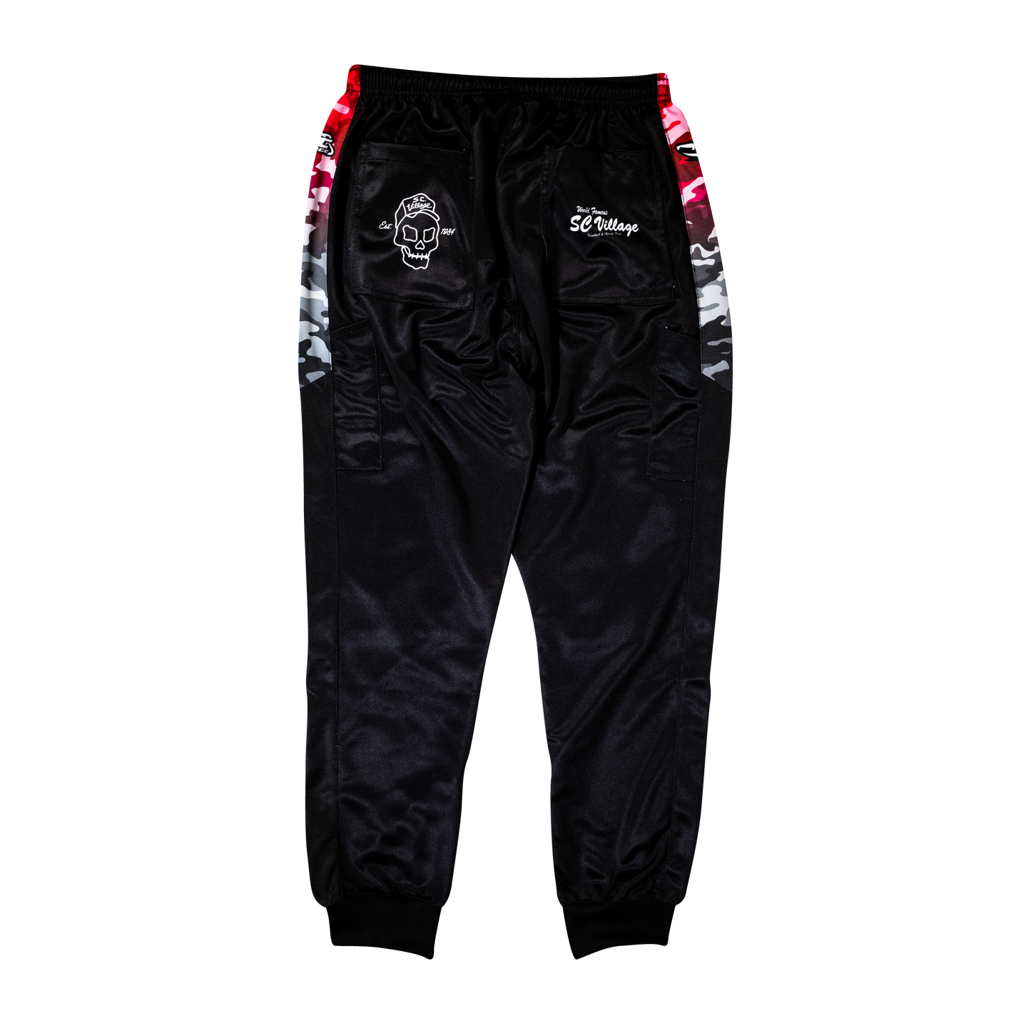 JT x SC VILLAGE Pink Camo Fade Joggers