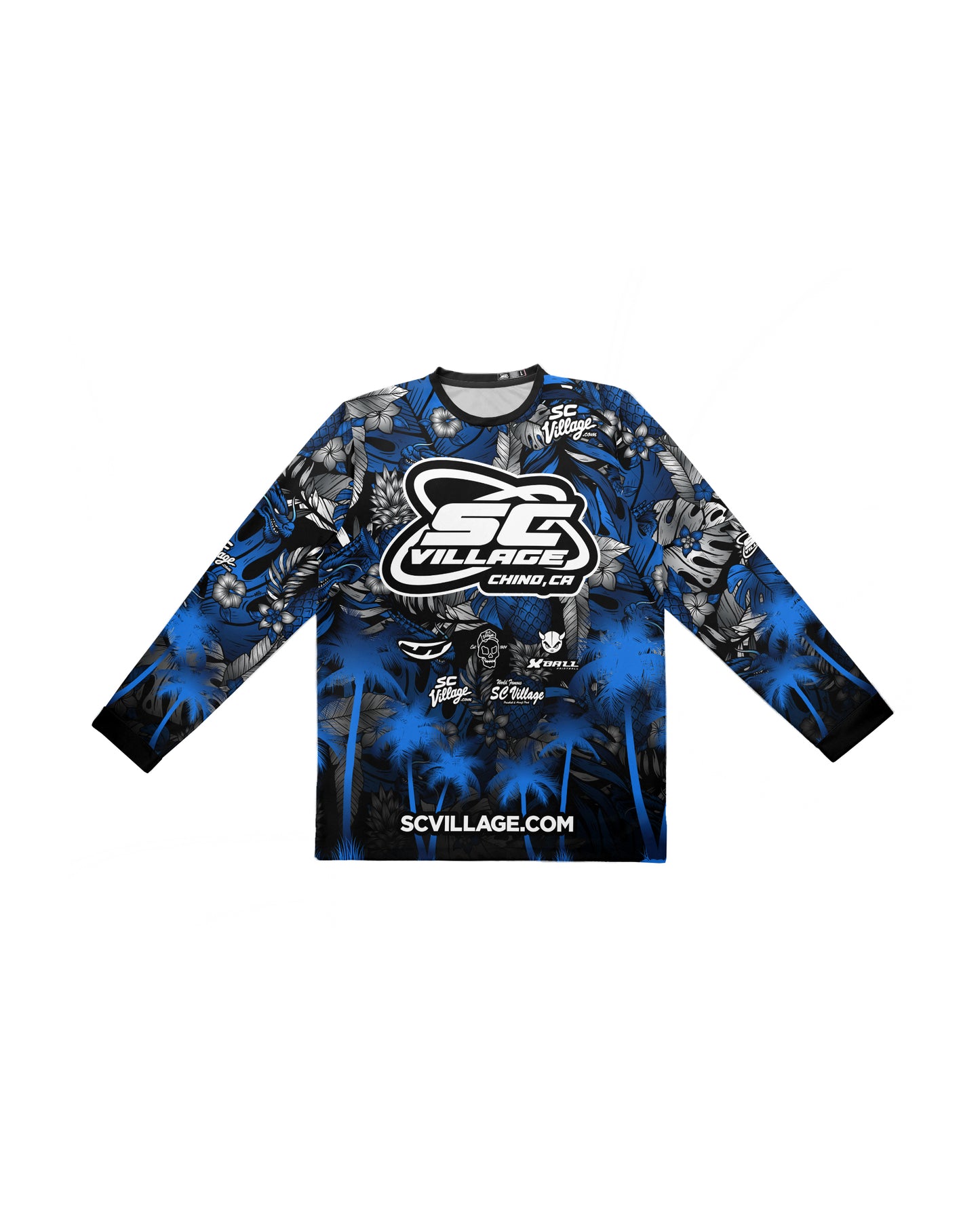 SC Village Greenspan Blue Tropical Jersey