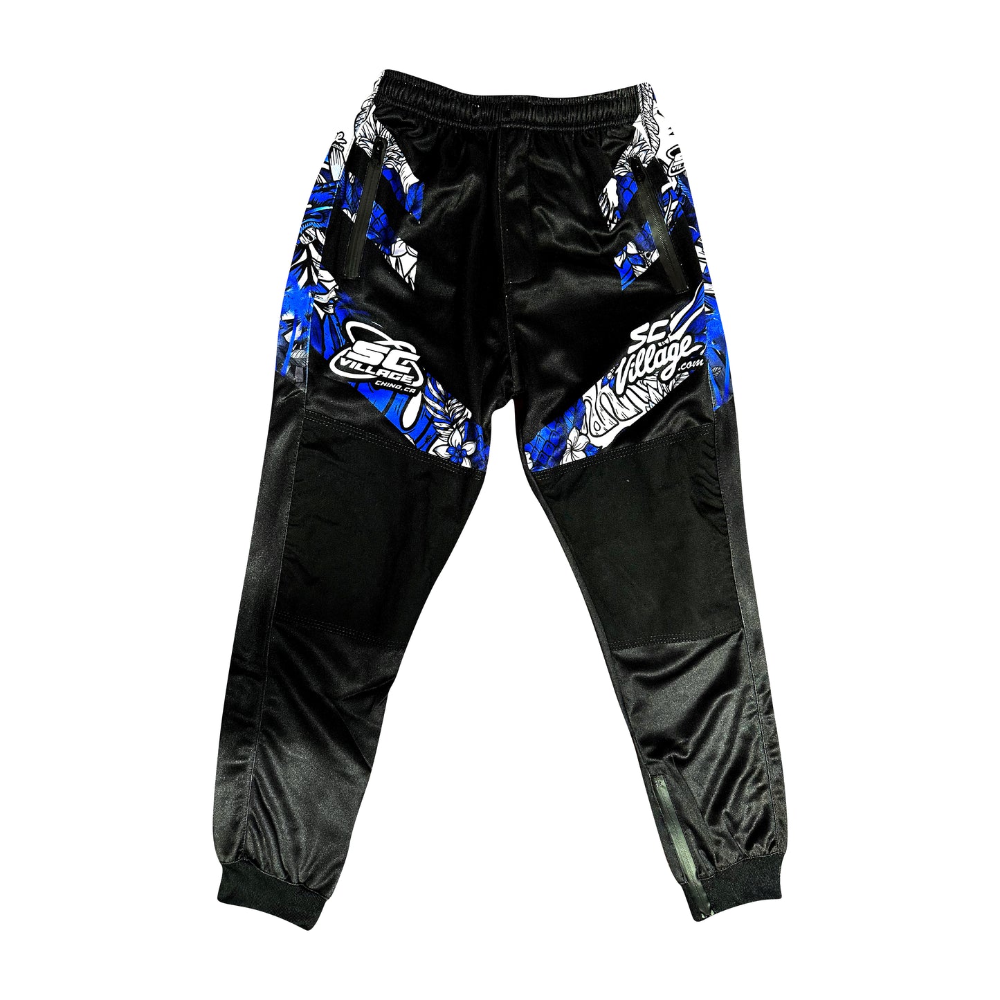 SC VILLAGE Greenspan Blue Tropical Joggers