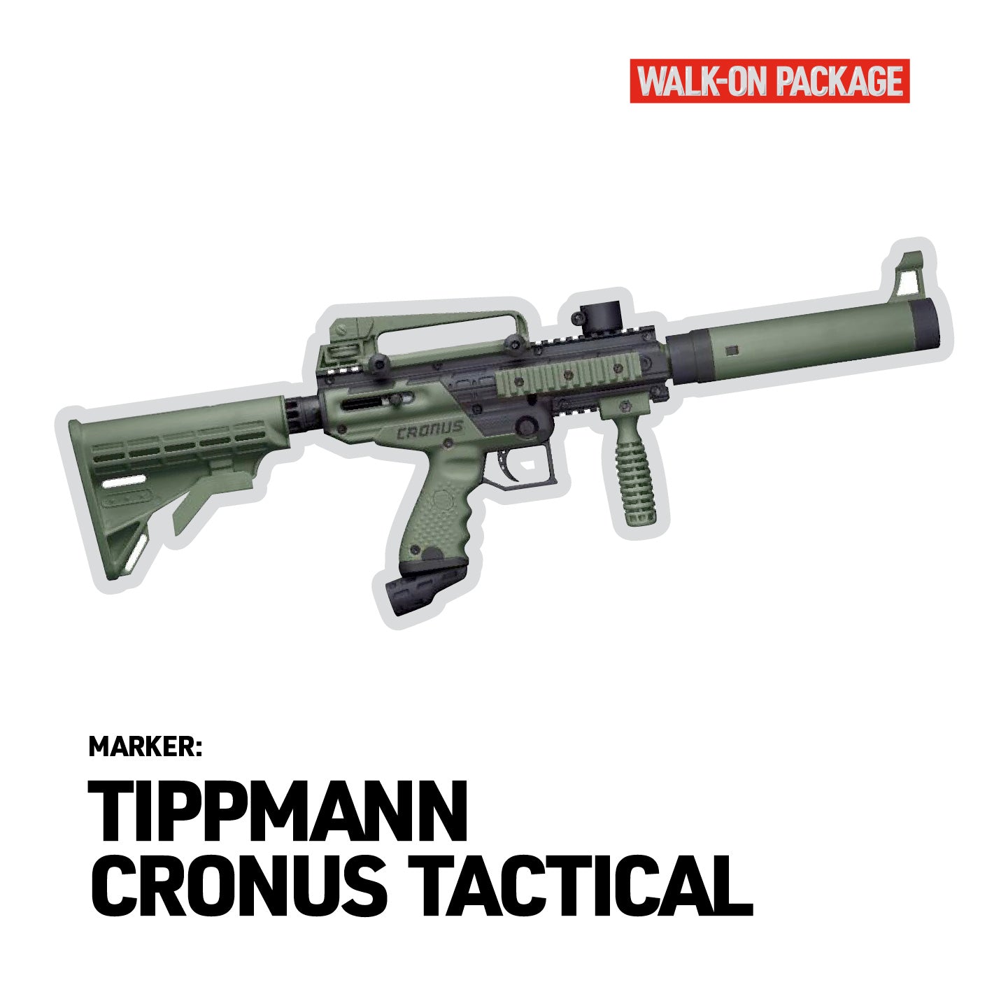 Walk-On Package - Tippmann Cronus Tactical