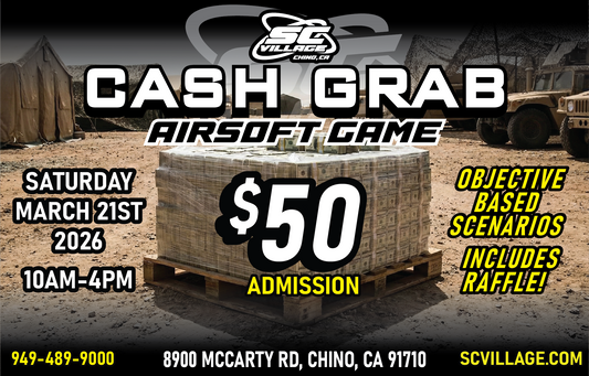 Cash Grab Airsoft Game - March 21st