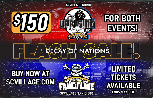 Decay Dual Ticket Flash Sale: Decay of Nations + Faultline