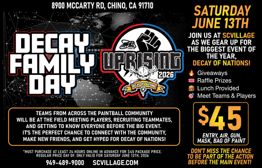 Decay of Nations Family Day - June 16th, 2026