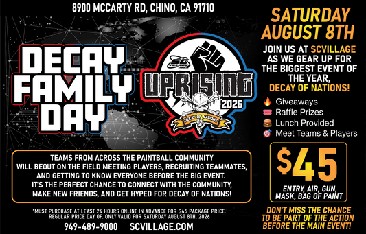 Decay Family Day Special - August 8th, 2026