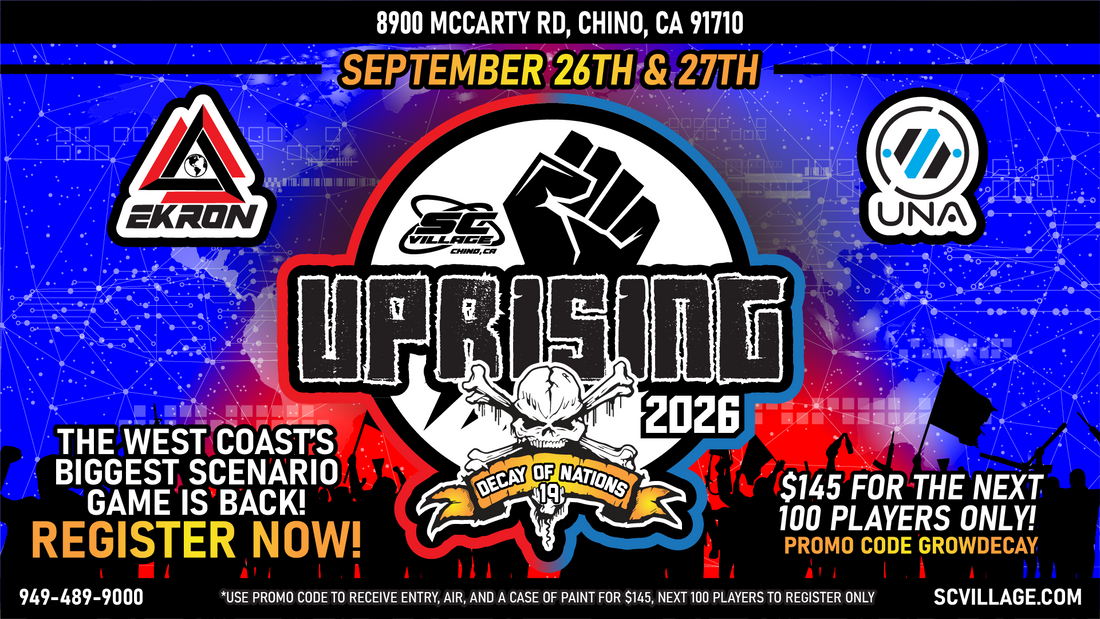 Decay Of Nations 19: Uprising - Sept 26-27, 2026