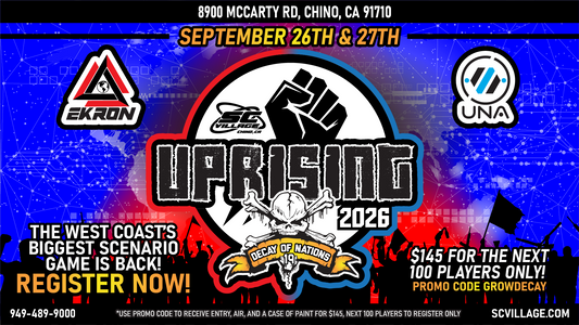 Decay Of Nations 19: Uprising - Sept 26-27, 2026
