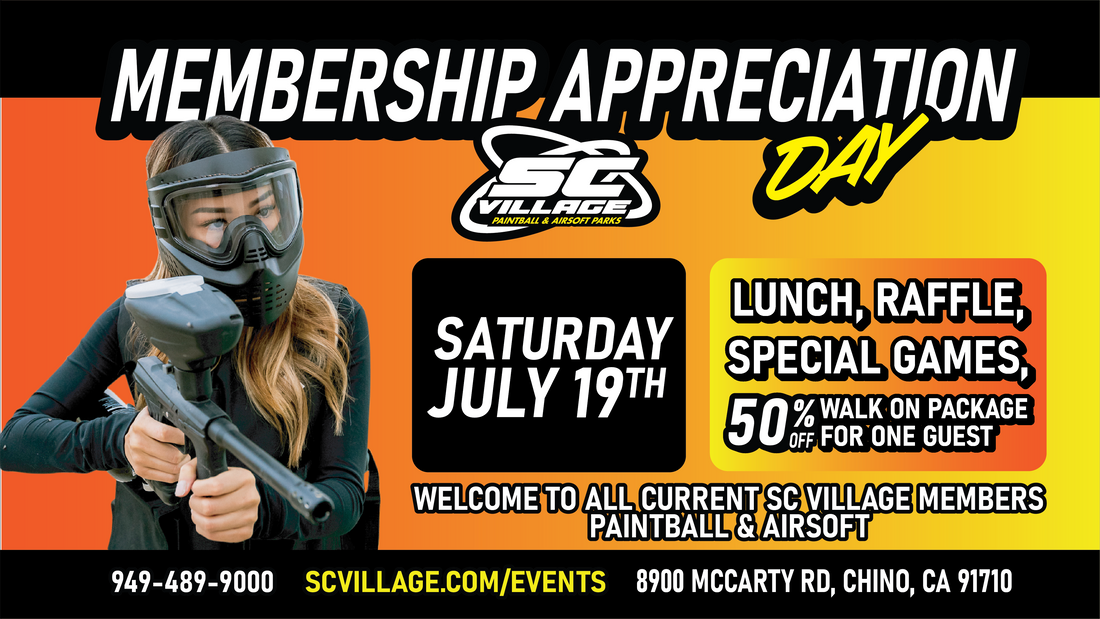 Membership Appreciation Day - July 19th