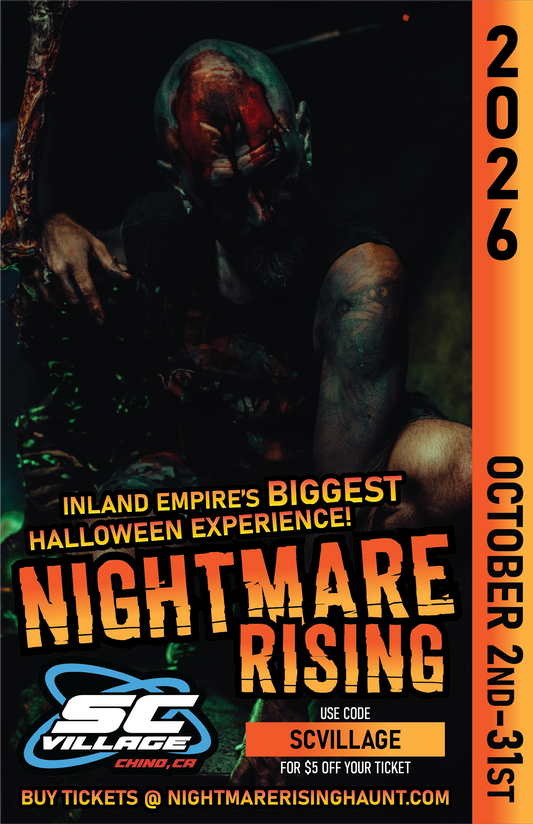 Nightmare Rising Haunt: Oct 1 - 31st, 2026