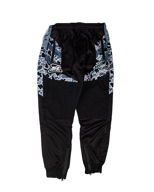 SC VILLAGE White Pebble Camo Joggers
