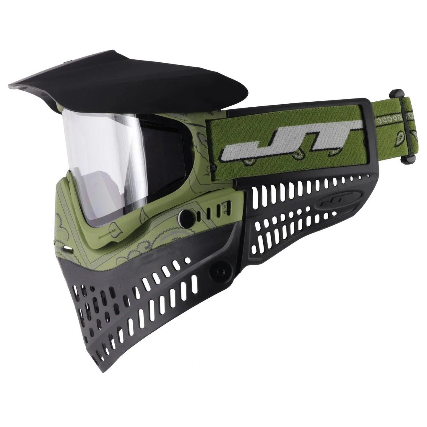 JT Proflex Bandana Series Goggle - Green